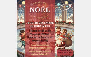 Soirée de Noël !